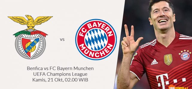 Prediksi Skor Liga Champions Benfica vs FC Bayern Munchen Benfica-vs-FCB